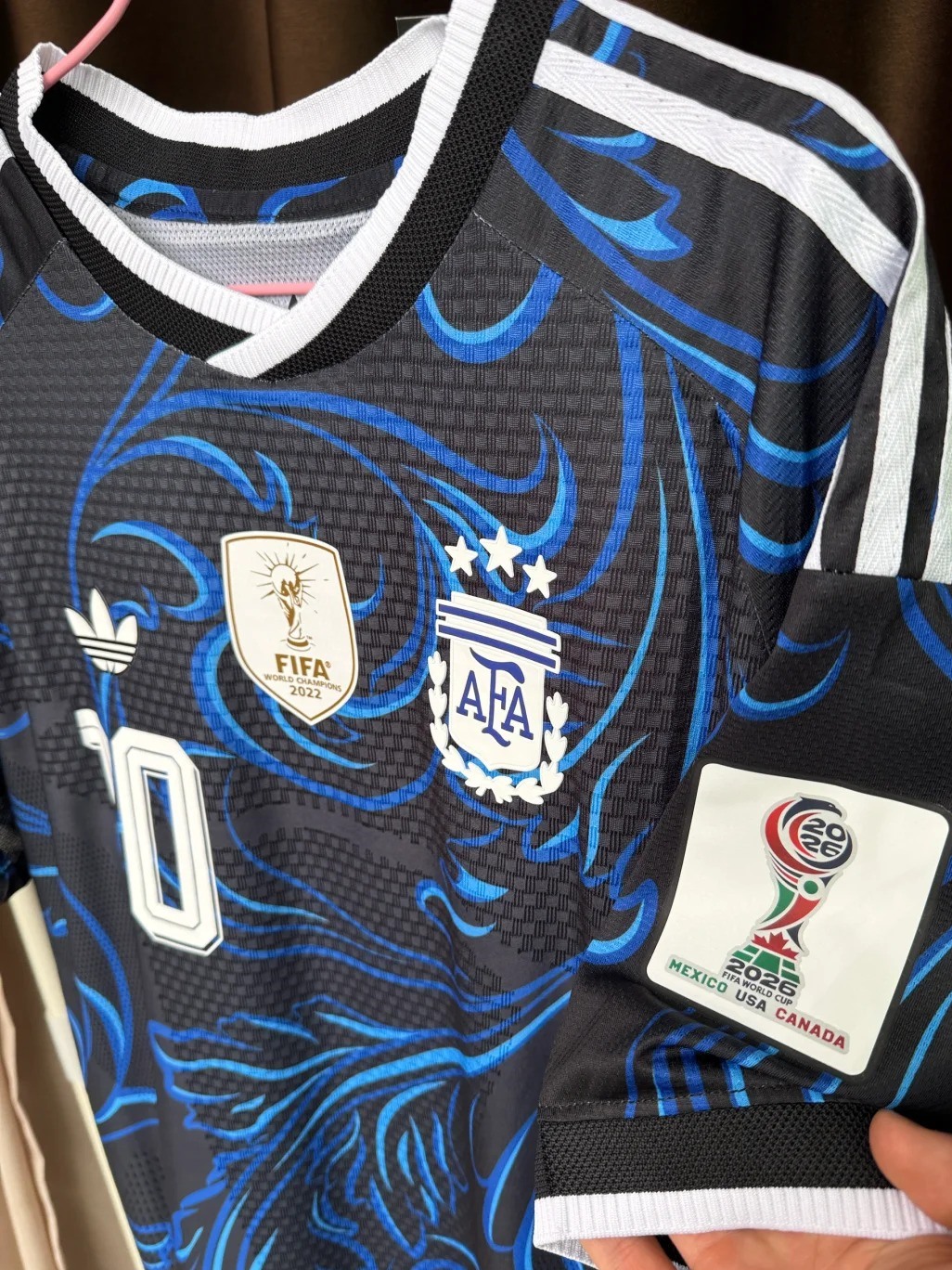 Argentina sleeve patch looks straight customer review